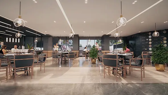 Majra 3 fine dinning in majra real estate project in hurghada